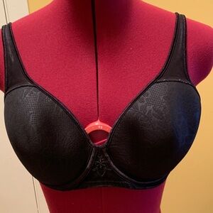 Wonderbra Black Floral Bra